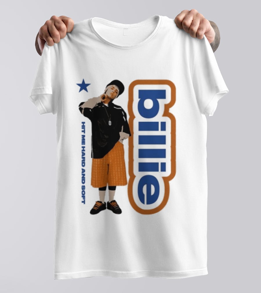 Billie Eilish Lean Hit Me Hard And Soft Tour 2024 2025 Star T-Shirt