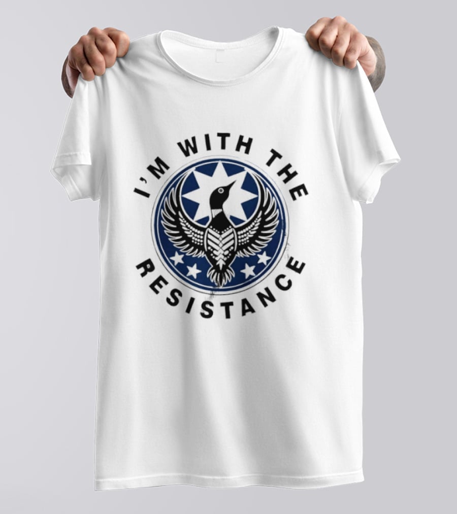 I'm With The Resistance Starbird Rebel Alliance Crest T-Shirt