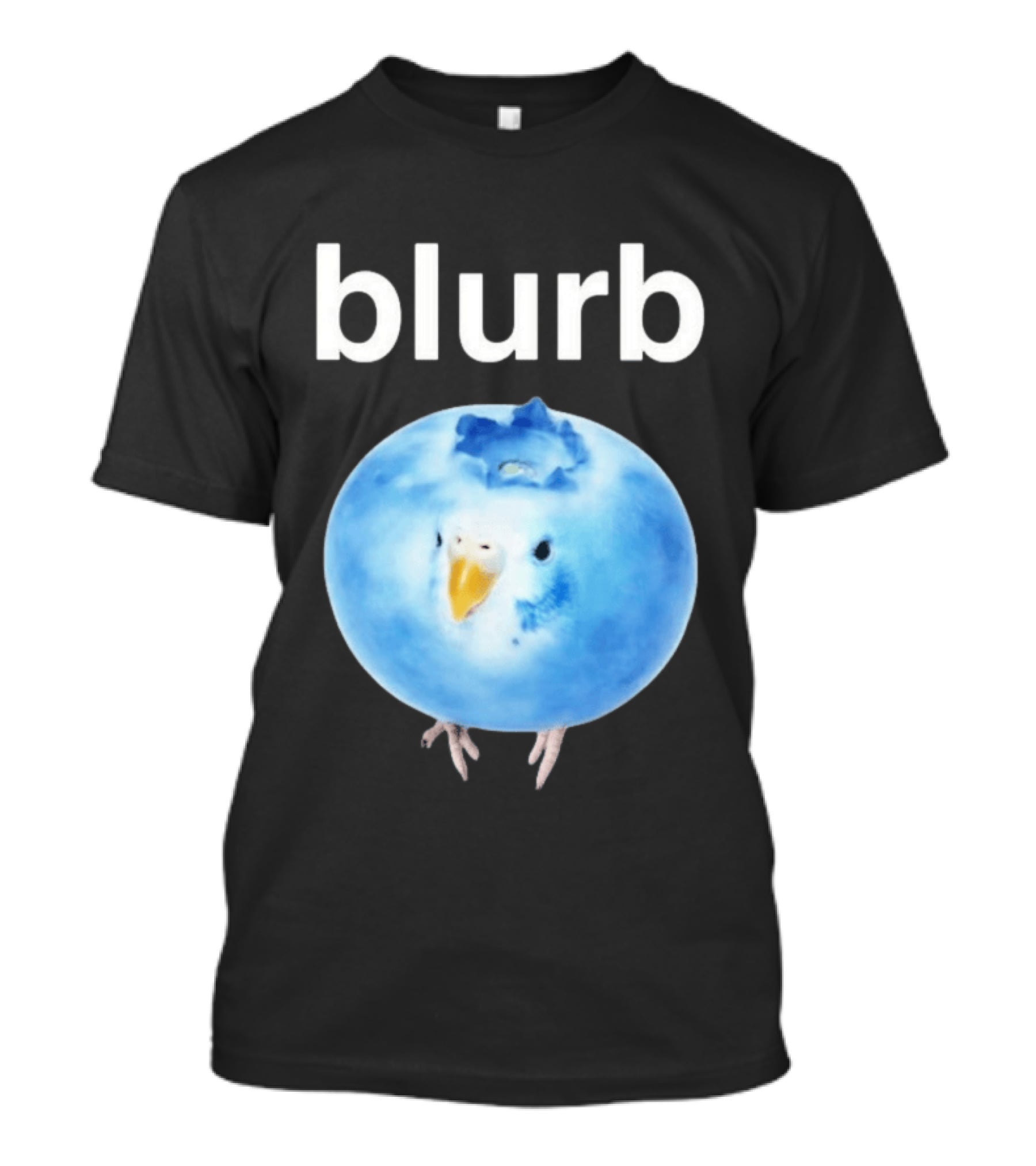 Blurb Bluebird Blueberry Fusion T-Shirt
