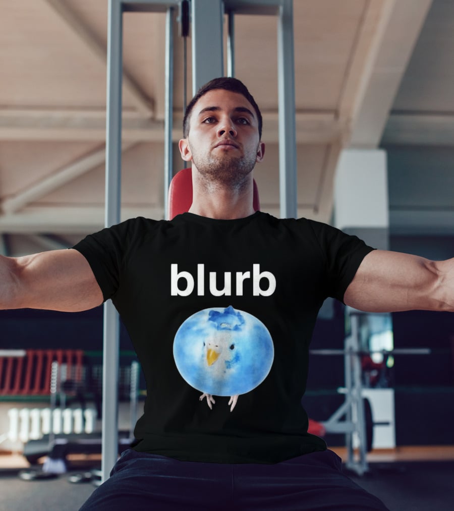 Blurb Bluebird Blueberry Fusion T-Shirt