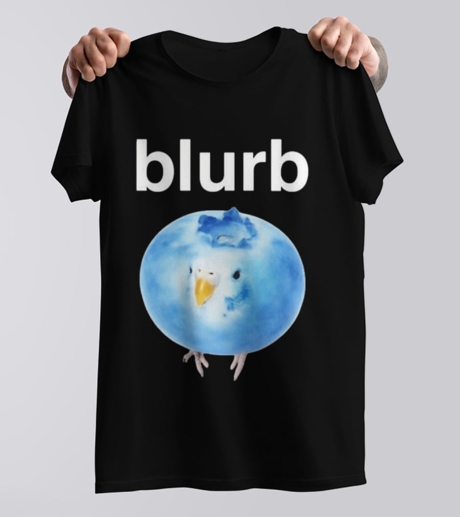 Blurb Bluebird Blueberry Fusion T-Shirt