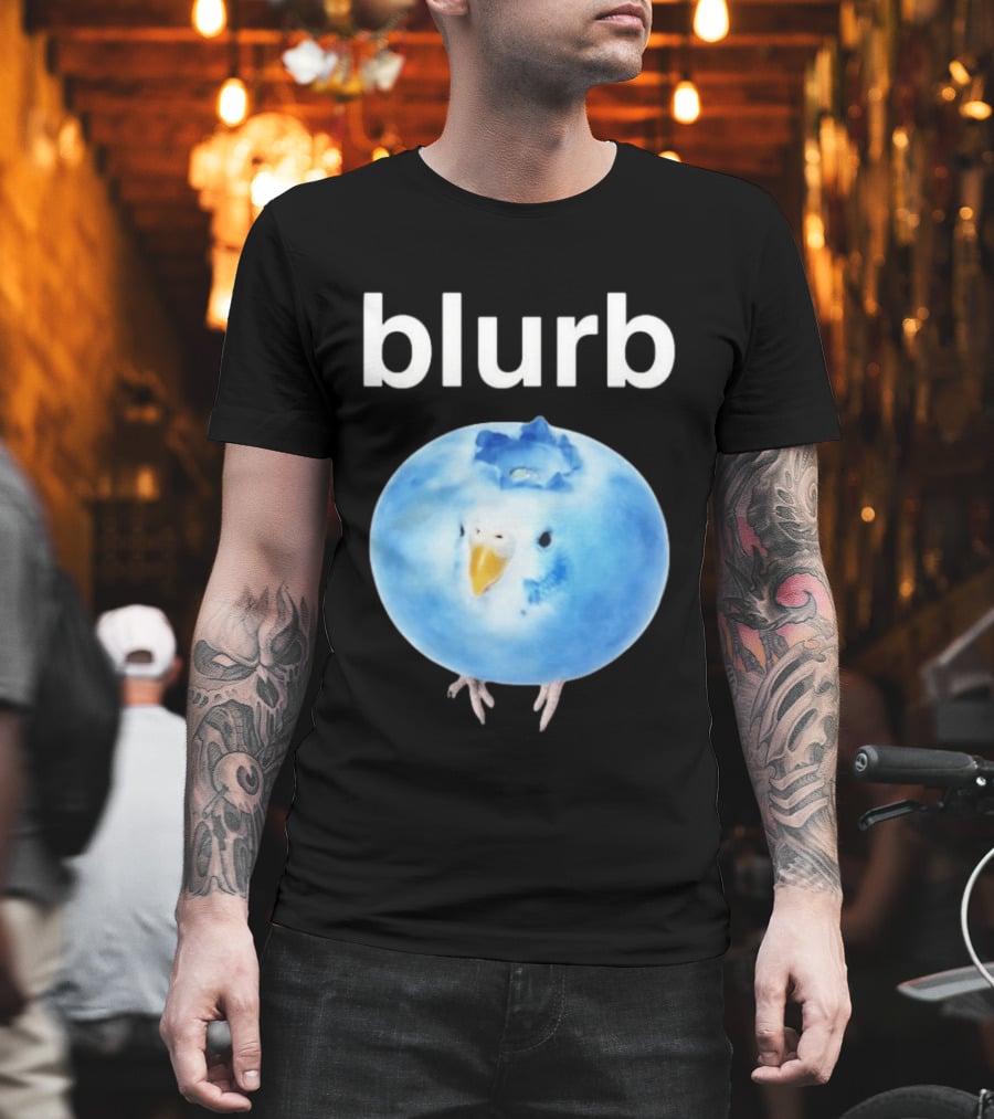 Blurb Bluebird Blueberry Fusion T-Shirt