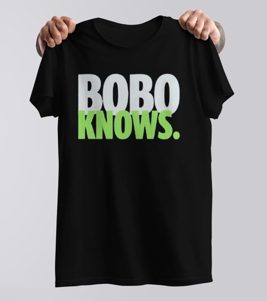 Bobo Knows Seattle Football Seahawks Fan Gear T-Shirt