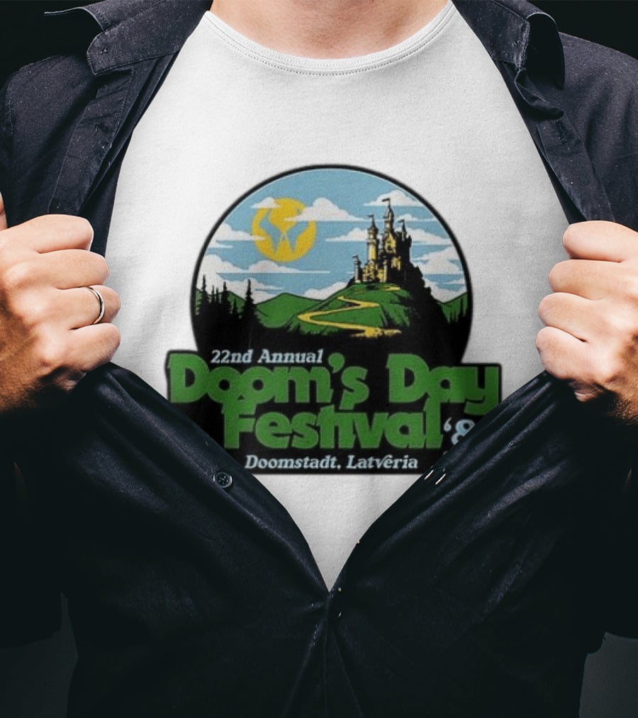 22nd Annual Doom's Day Festival '84 Doomstadt Latveria Event T-Shirt