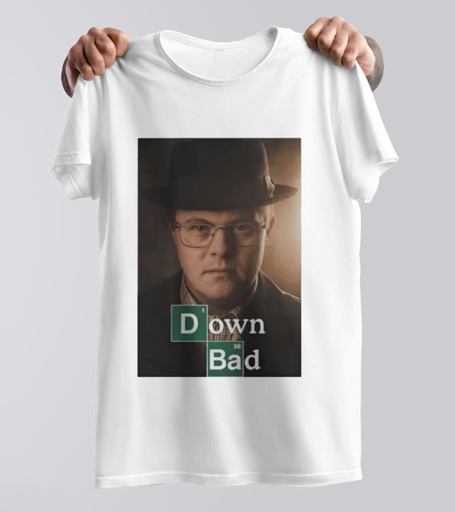 Down Bad Walter Chemistry Parody Breaking Series T-Shirt