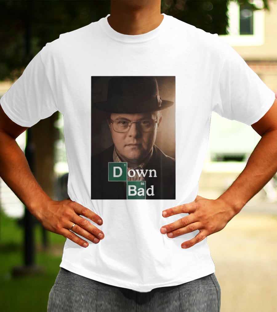 Down Bad Walter Chemistry Parody Breaking Series T-Shirt