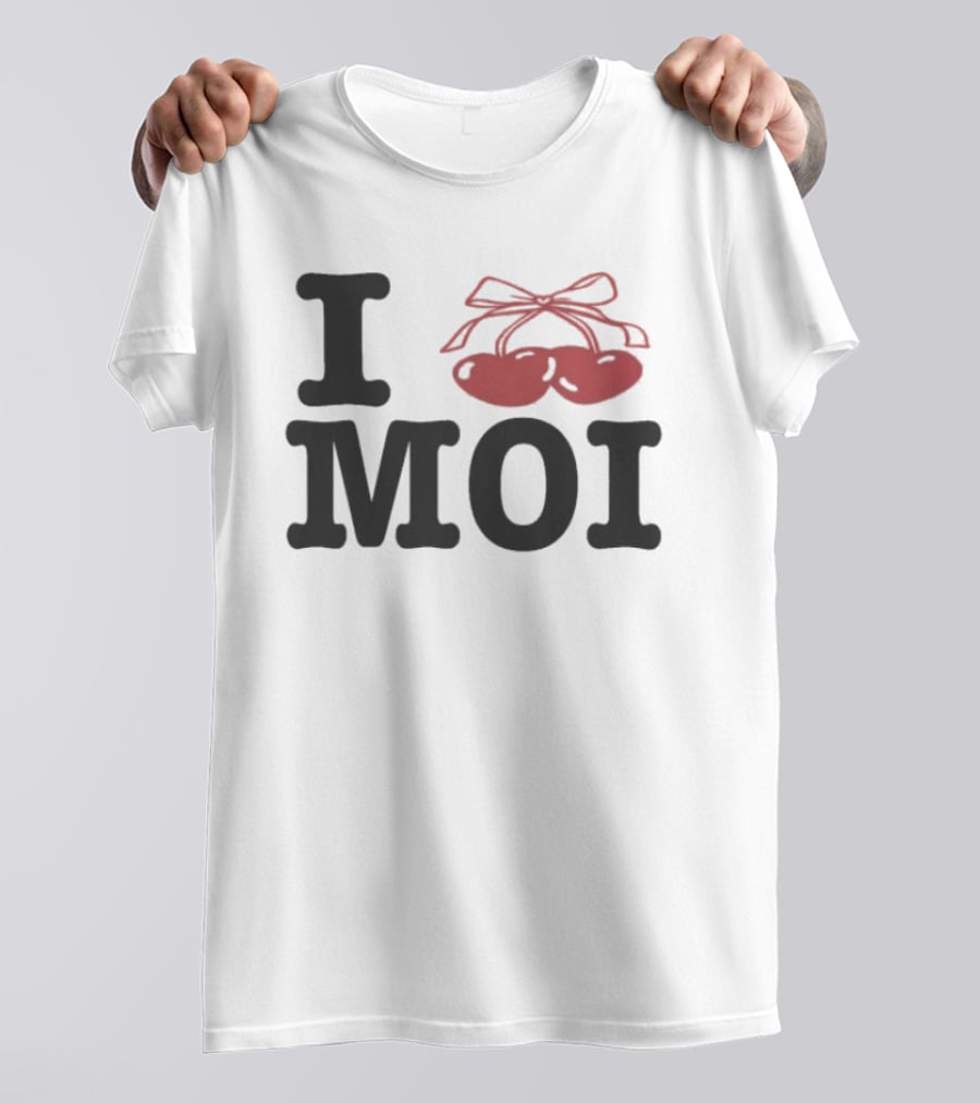 I Love Moi Cherry Bow Millie Bobby Brown T-Shirt