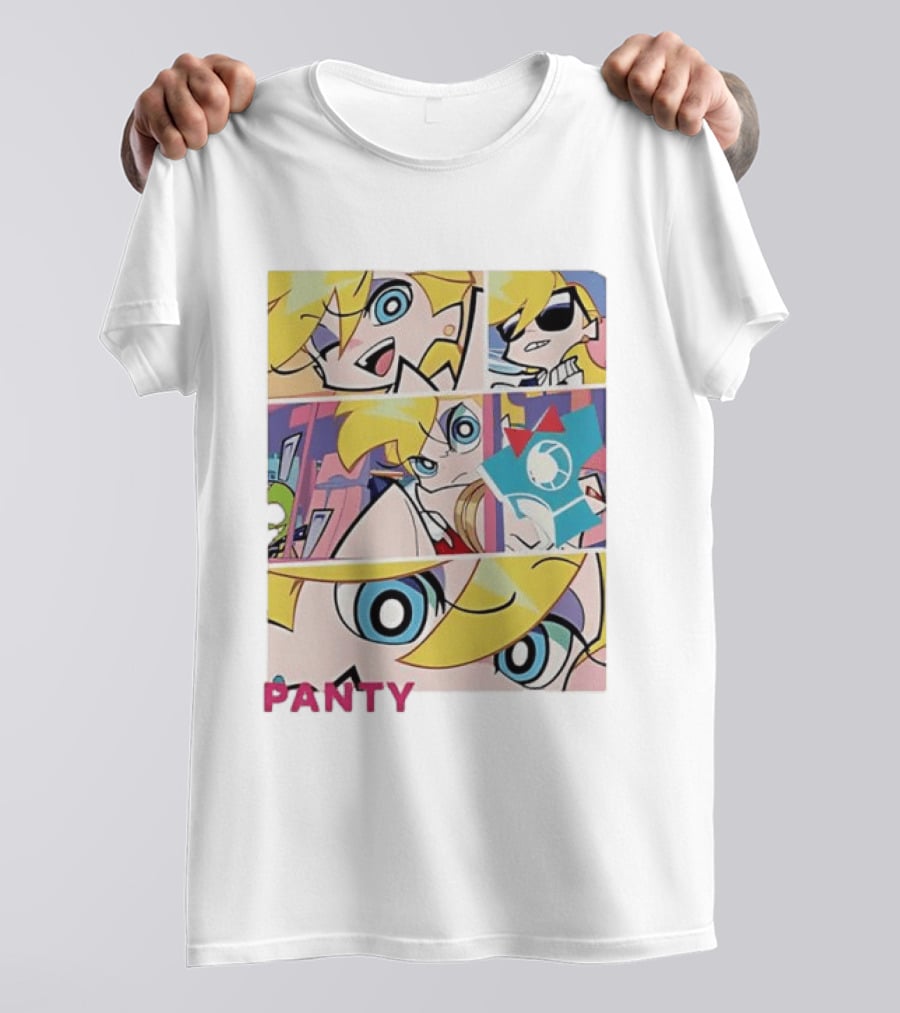 Panty Anarchy Anime Series Panty & Stocking With Garterbelt Visual Compilation T-Shirt