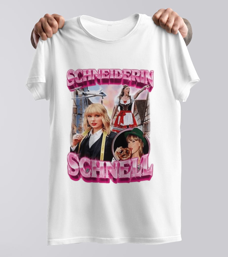 Schneiderin Schnell Taylor 90s Vintage German Fashion T-Shirt