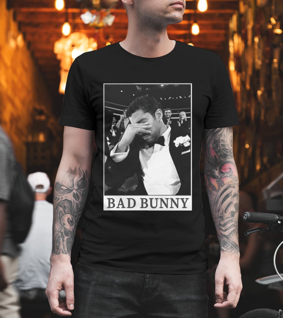 Bad Bunny Grammy 2026 Winner Album Of The Year Photo T-Shirt