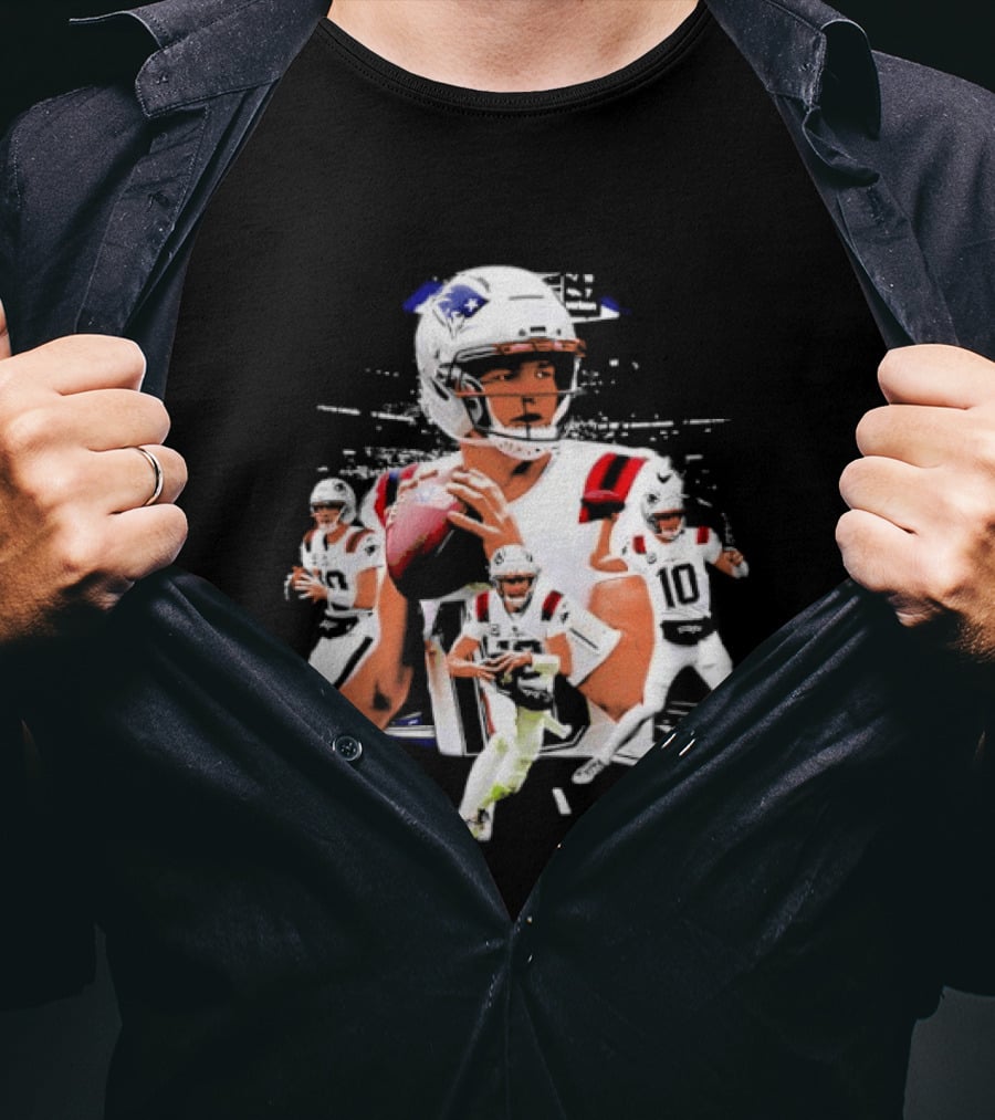 Drake Maye 2026 Highlights Football Quarterback Moments T-Shirt