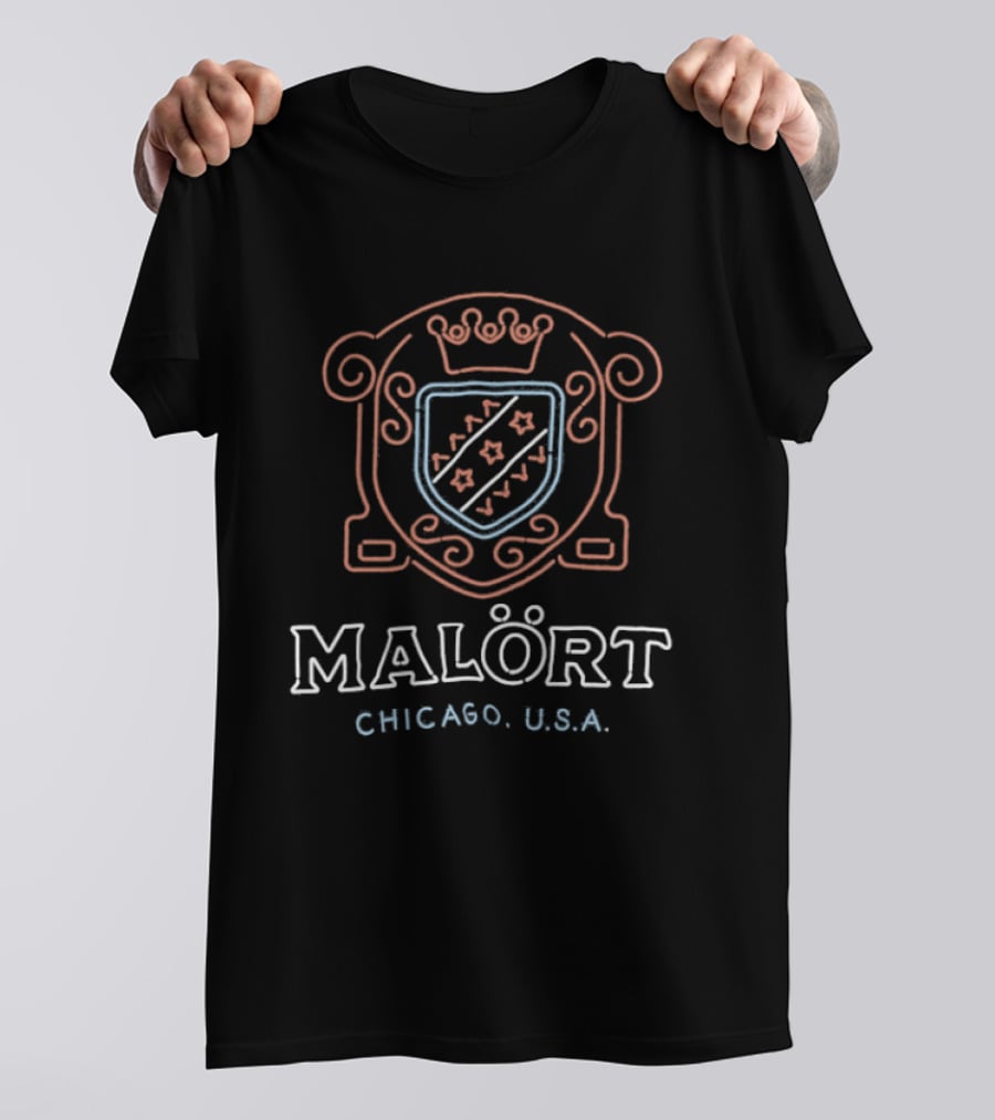 Jeppson's Malört Crest Emblem Chicago USA T-Shirt