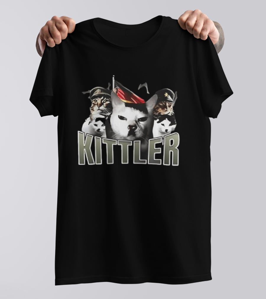 Kittler Cat Mashup T-Shirt