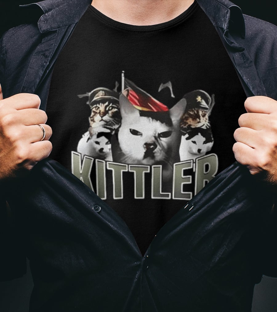 Kittler Cat Mashup T-Shirt