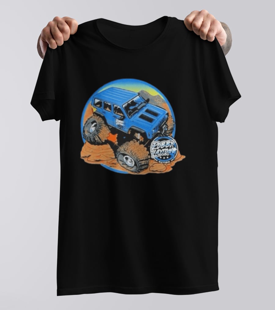 Robby Layton Nation Off Road 4x4 Adventure Jeep Truck T-Shirt