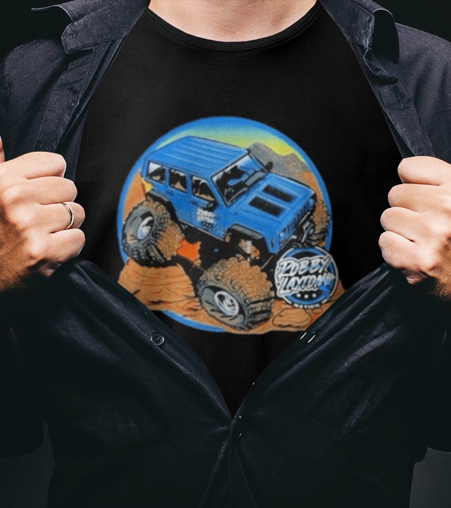 Robby Layton Nation Off Road 4x4 Adventure Jeep Truck T-Shirt