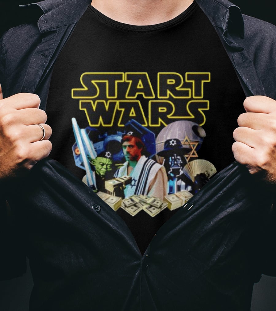 Start Wars Grinch Characters Dollar Yoda Vader Luke Money T-Shirt