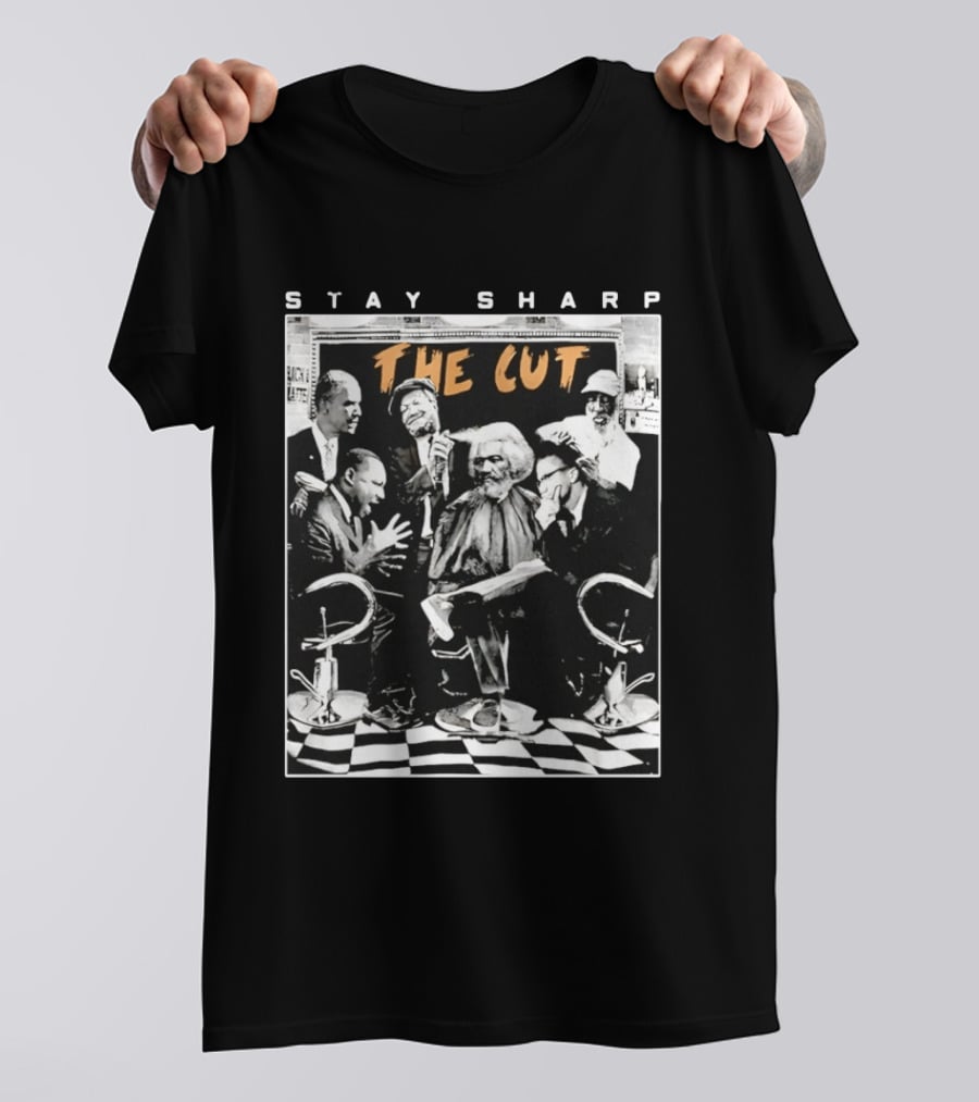 Stay Sharp The Cut Black Barbershop Legends T-Shirt