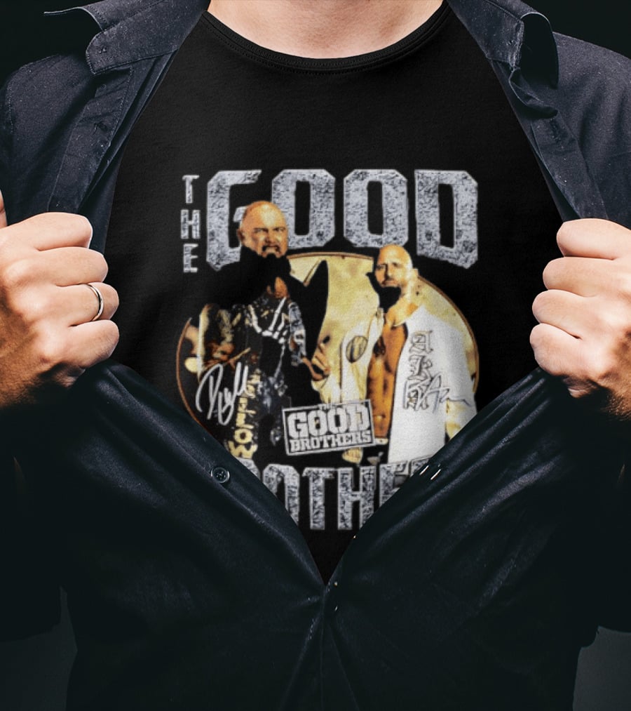 The Good Brothers Built Different Wrestling Signature Series T-Shirt