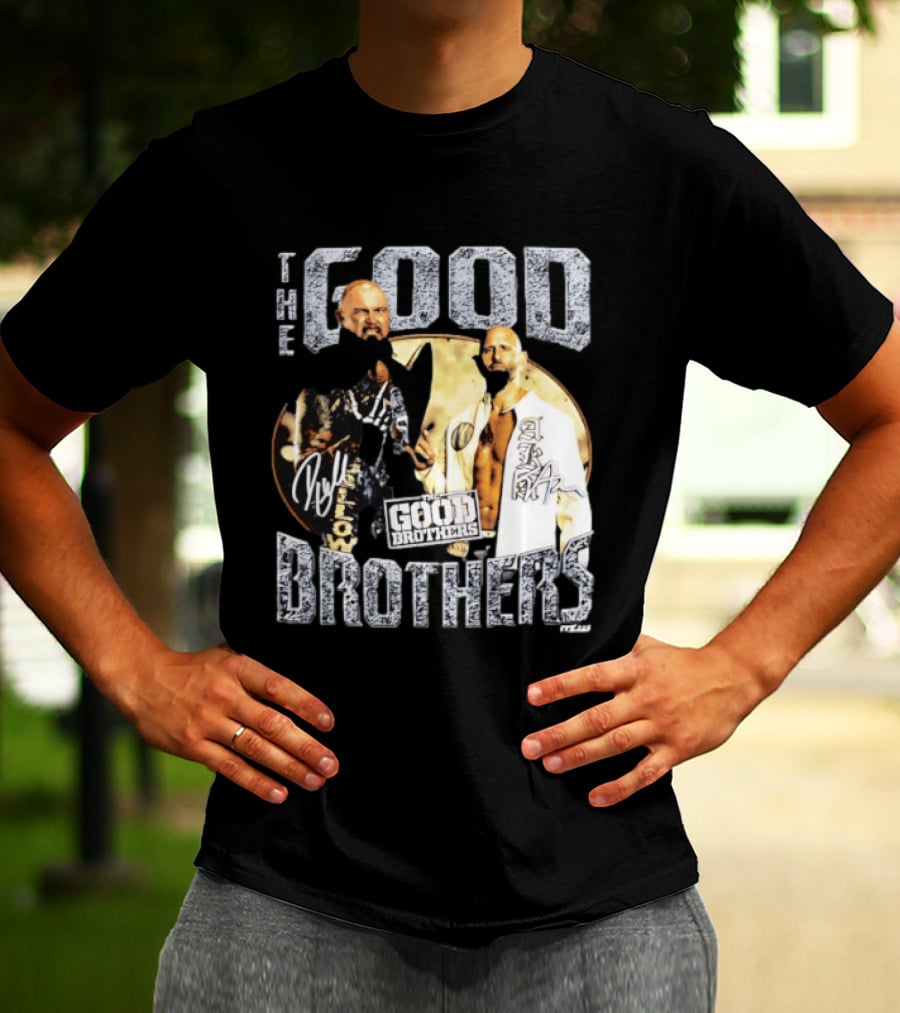 The Good Brothers Built Different Wrestling Signature Series T-Shirt