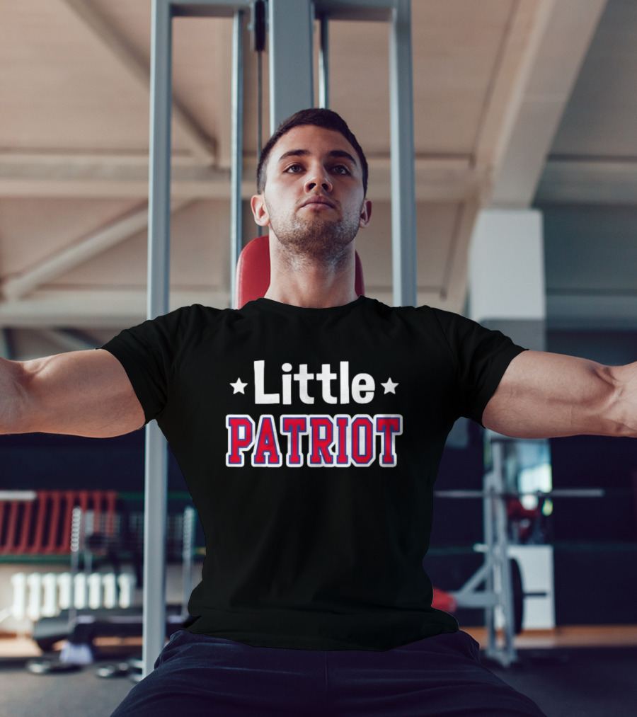 Little Patriot Star Shape T-Shirt