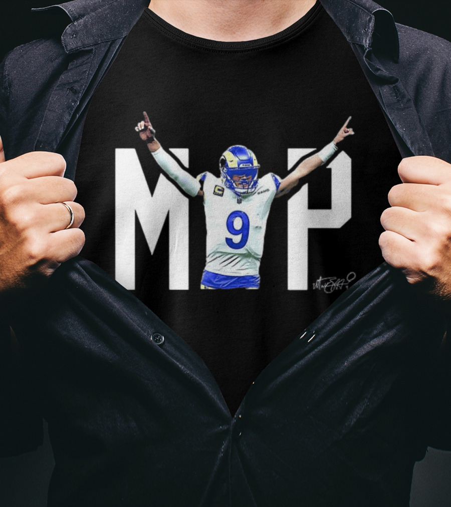 Matthew Stafford Rams MVP 2025 Signature Edition T-Shirt
