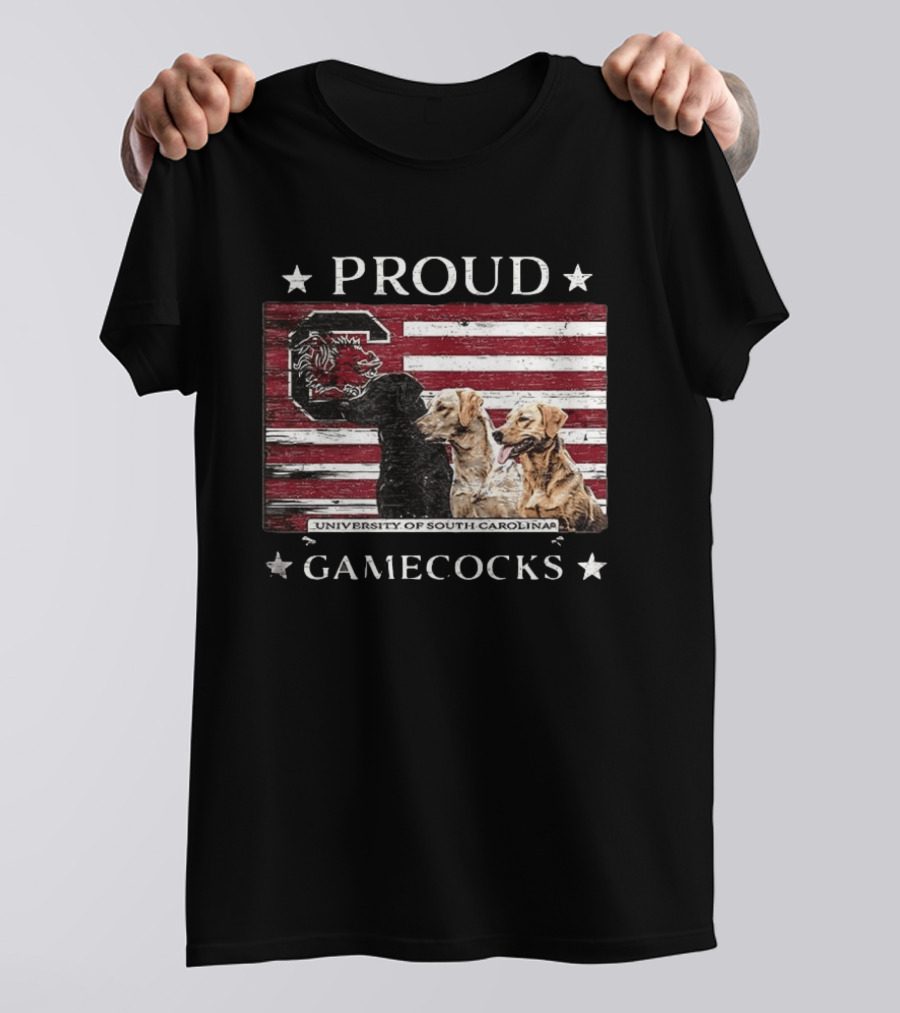 University Of South Carolina Proud Gamecocks Labs T-Shirt