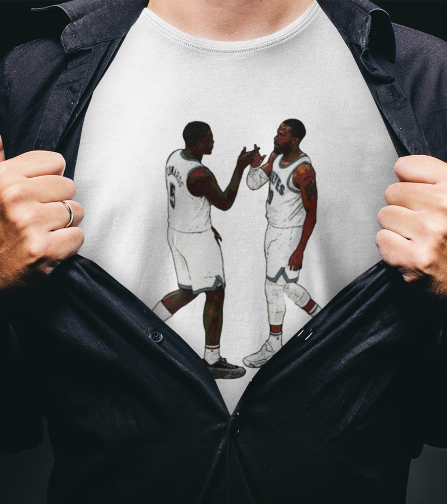 Anthony Edwards Minnesota Timberwolves Bite Bite Basketball Collaboration T-Shirt