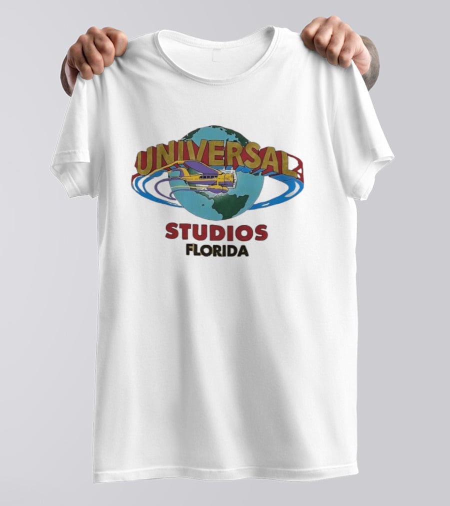 Universal Studios Florida Earth Airplane T-Shirt
