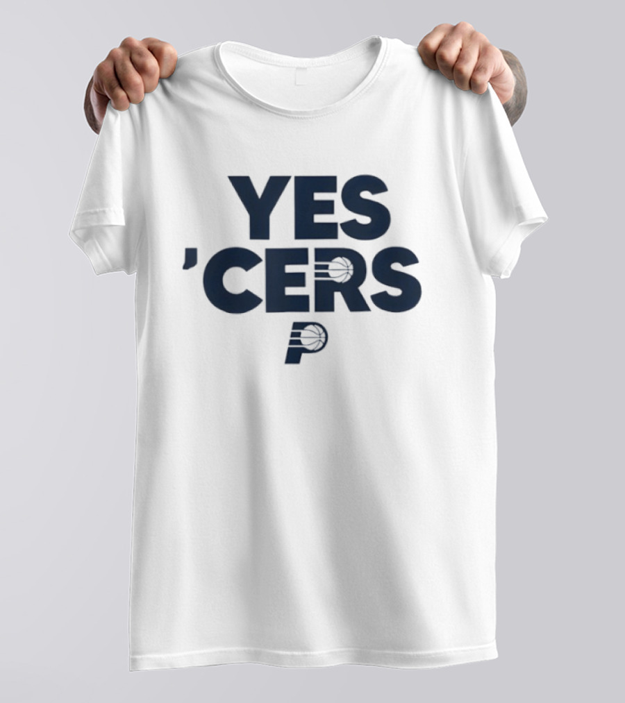 YES 'CERS Basketball Team Enthusiasts Iconic Support Phrase T-Shirt