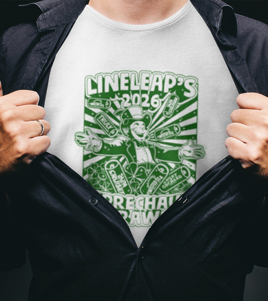 Lineleap's 2026 Leprechaun Crawl T-Shirt