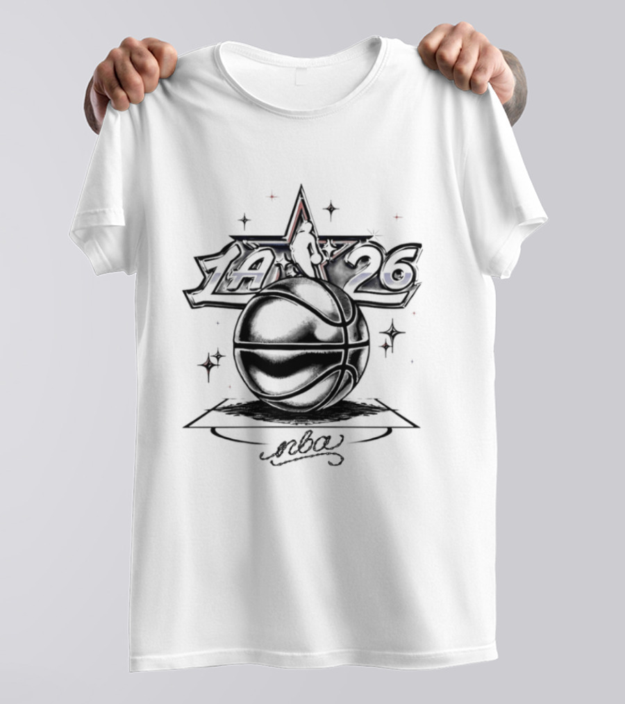 NBA LA 2026 Star Basketball Event T-Shirt