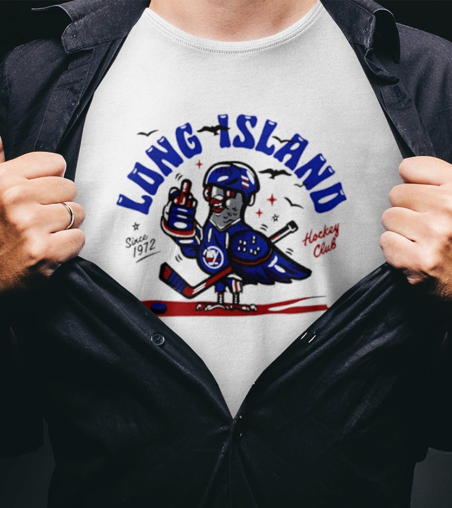 Long Island Hockey Club Established 1972 T-Shirt