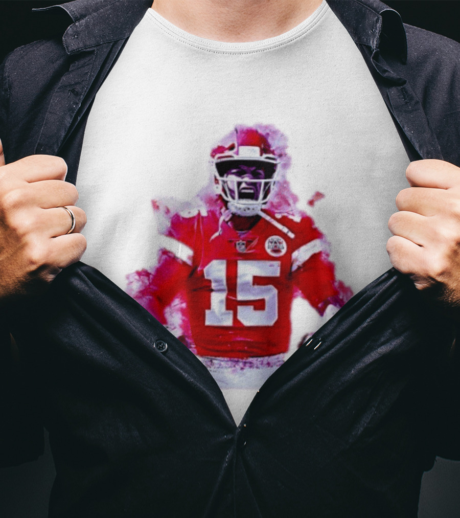 Patrick Mahomes #15 Kansas City Chiefs Football Player NFL Game Day Victory Passion T-Shirt
