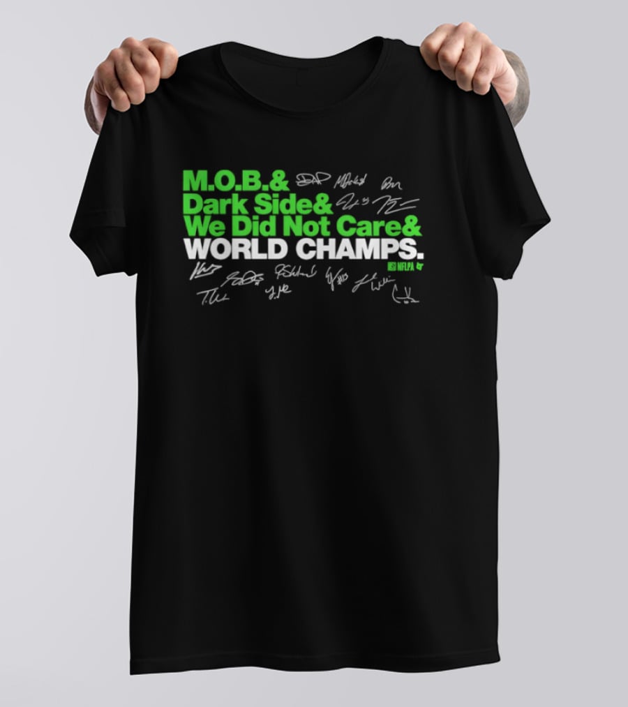 MOB Don't Care World Champs Signatures T-Shirt