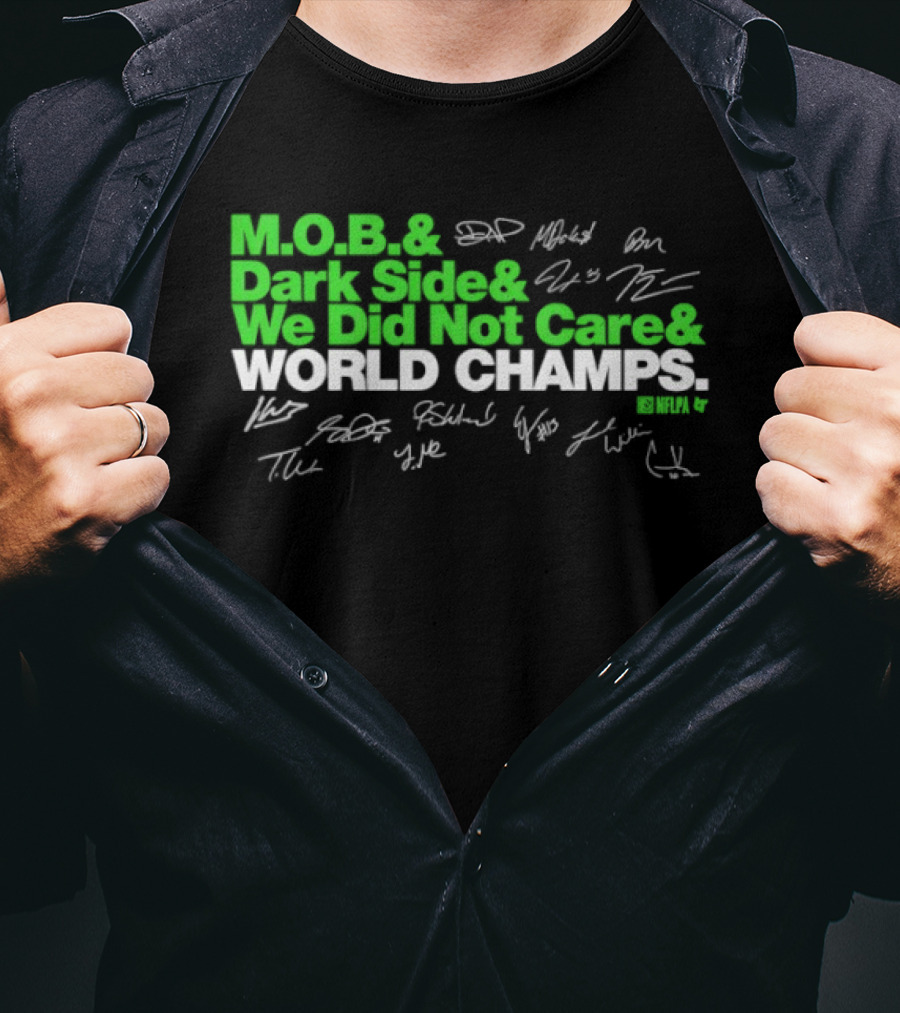 MOB Don't Care World Champs Signatures T-Shirt