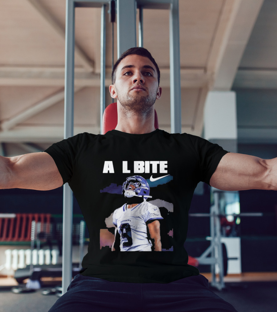 Kenneth Walker III Seattle Seahawks Nike All Bite Football T-Shirt
