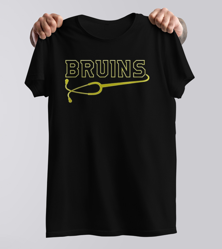 Boston Bruins Healthcare Appreciation Night Stethoscope T-Shirt