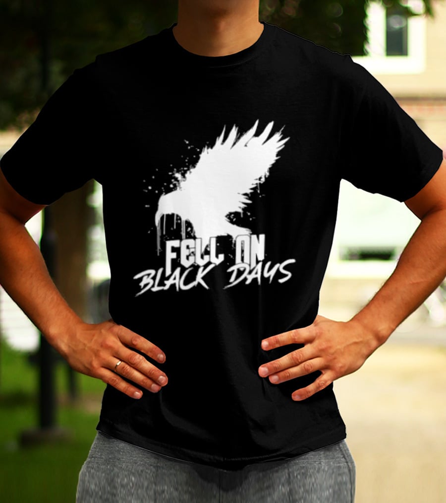 Fell On Black Days Raven Bird T-Shirt