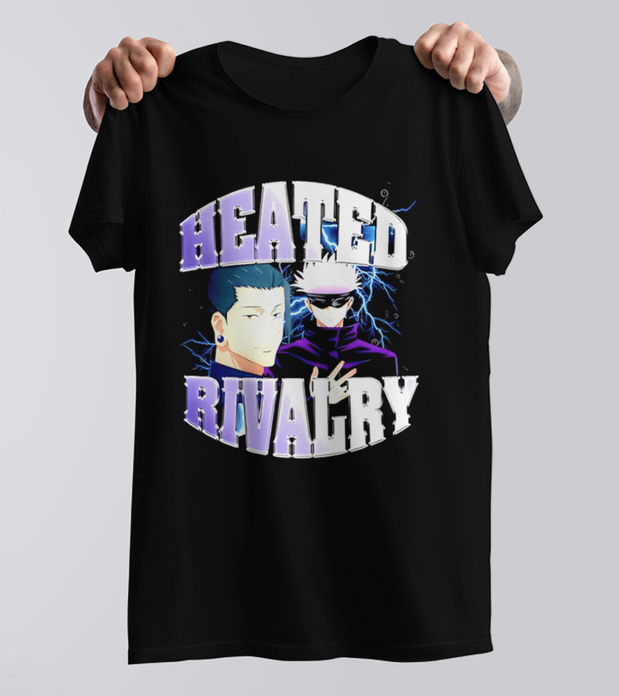 Jujutsu Kaisen Gojo Satoru Heated Rivalry Anime T-Shirt