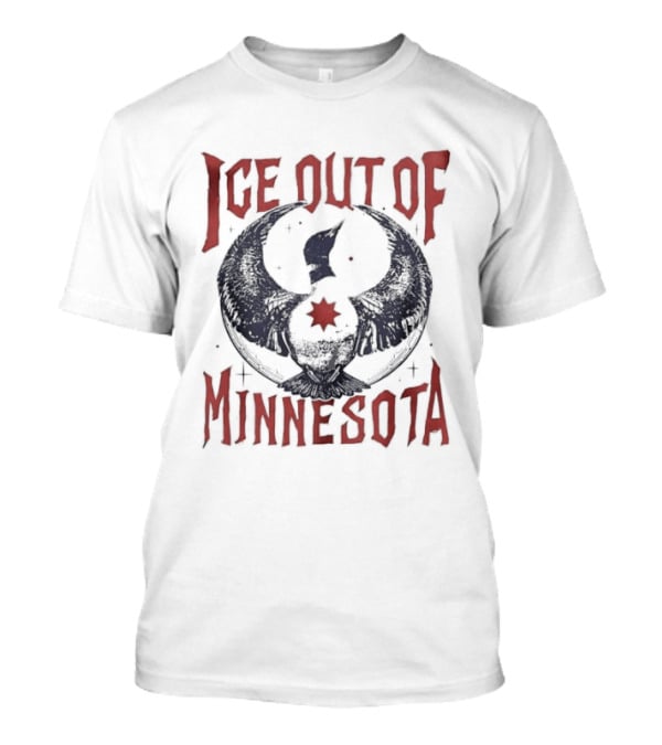 Ice Out Of Minnesota Loon T-Shirt