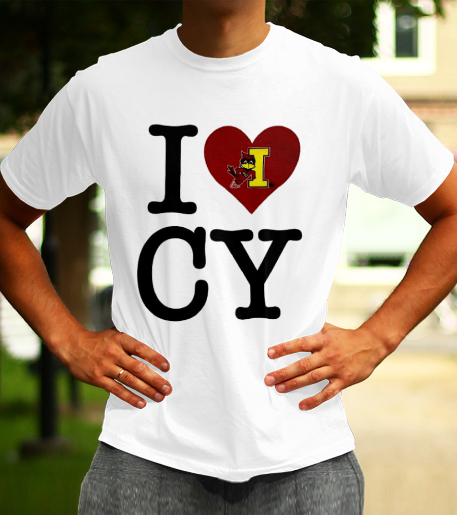 Iowa State Cyclones I Heart CY T-Shirt