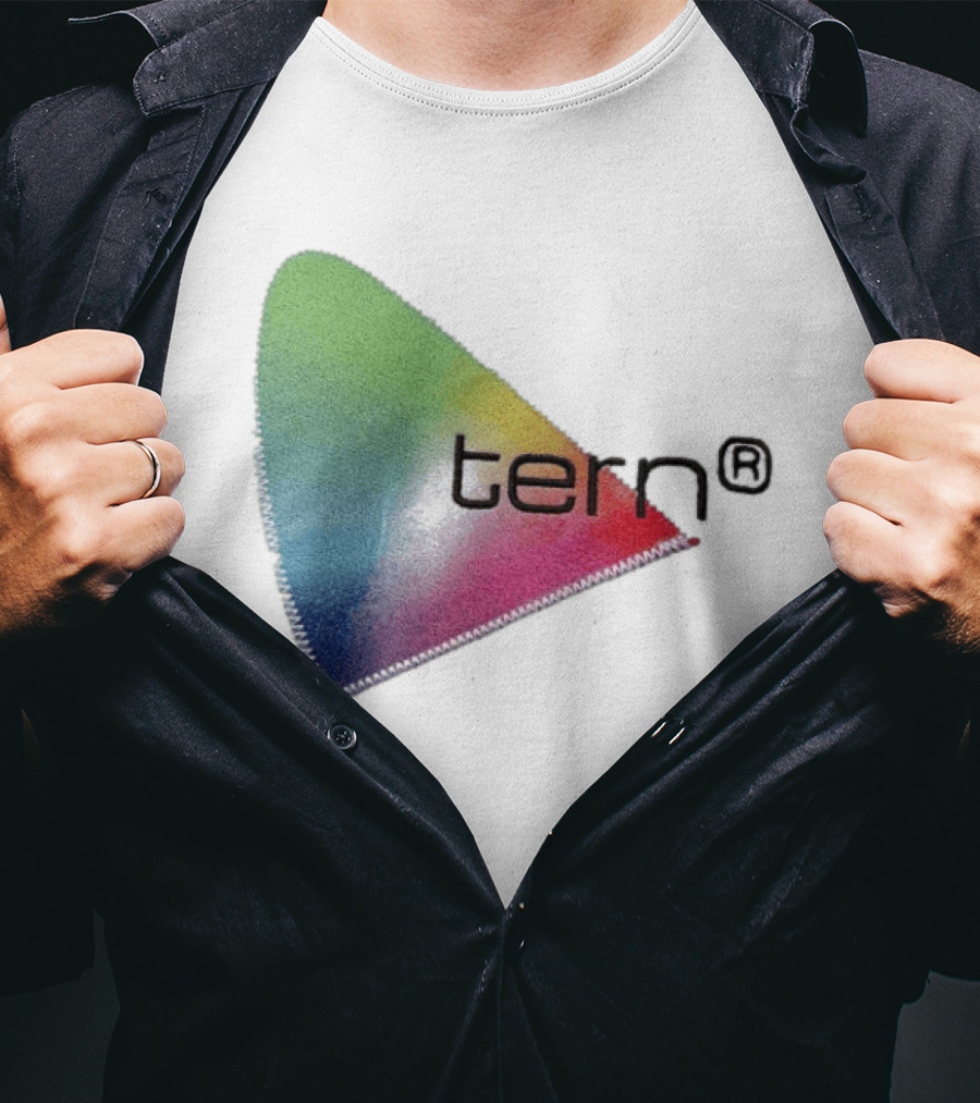 Tern Colorspace Multicolor Trademark Gradient Patch T-Shirt