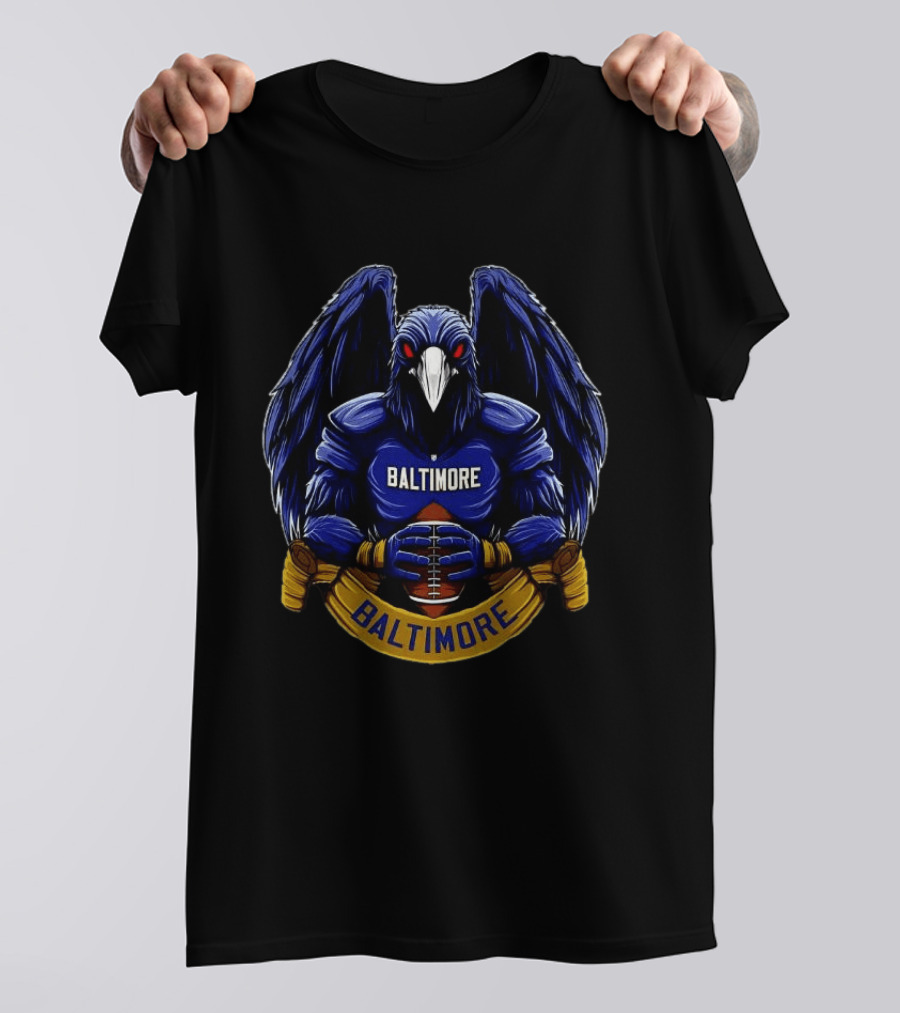 Baltimore Ravens Football Raven T-Shirt