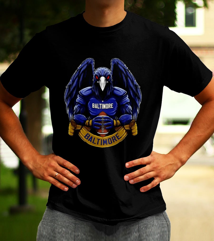Baltimore Ravens Football Raven T-Shirt