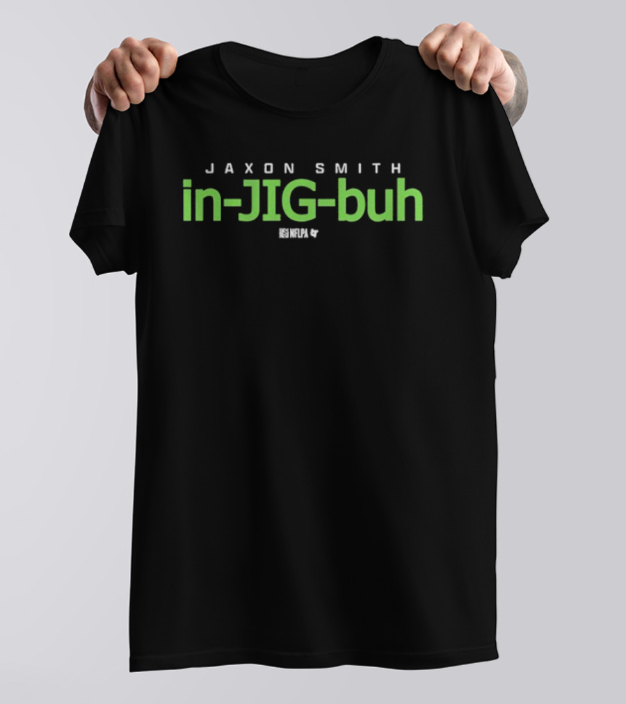 Jaxon Smith In JIG Buh Pronunciation Guide T-Shirt