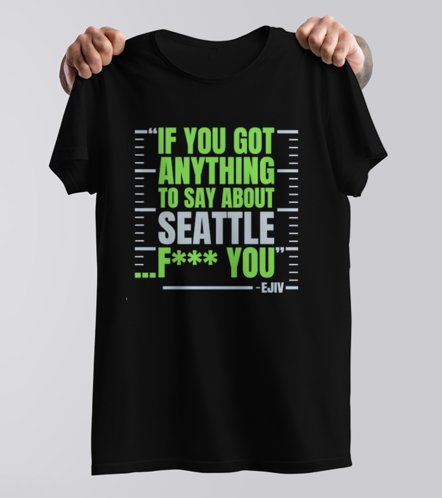 Ernest Jones IV Seattle Seahawks T-Shirt