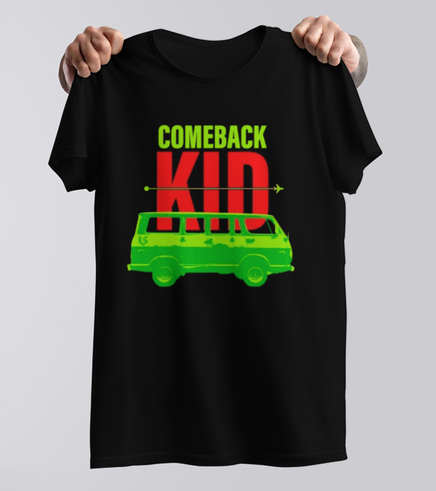 Louden Swain Comeback Kid Green Van Arrow T-Shirt