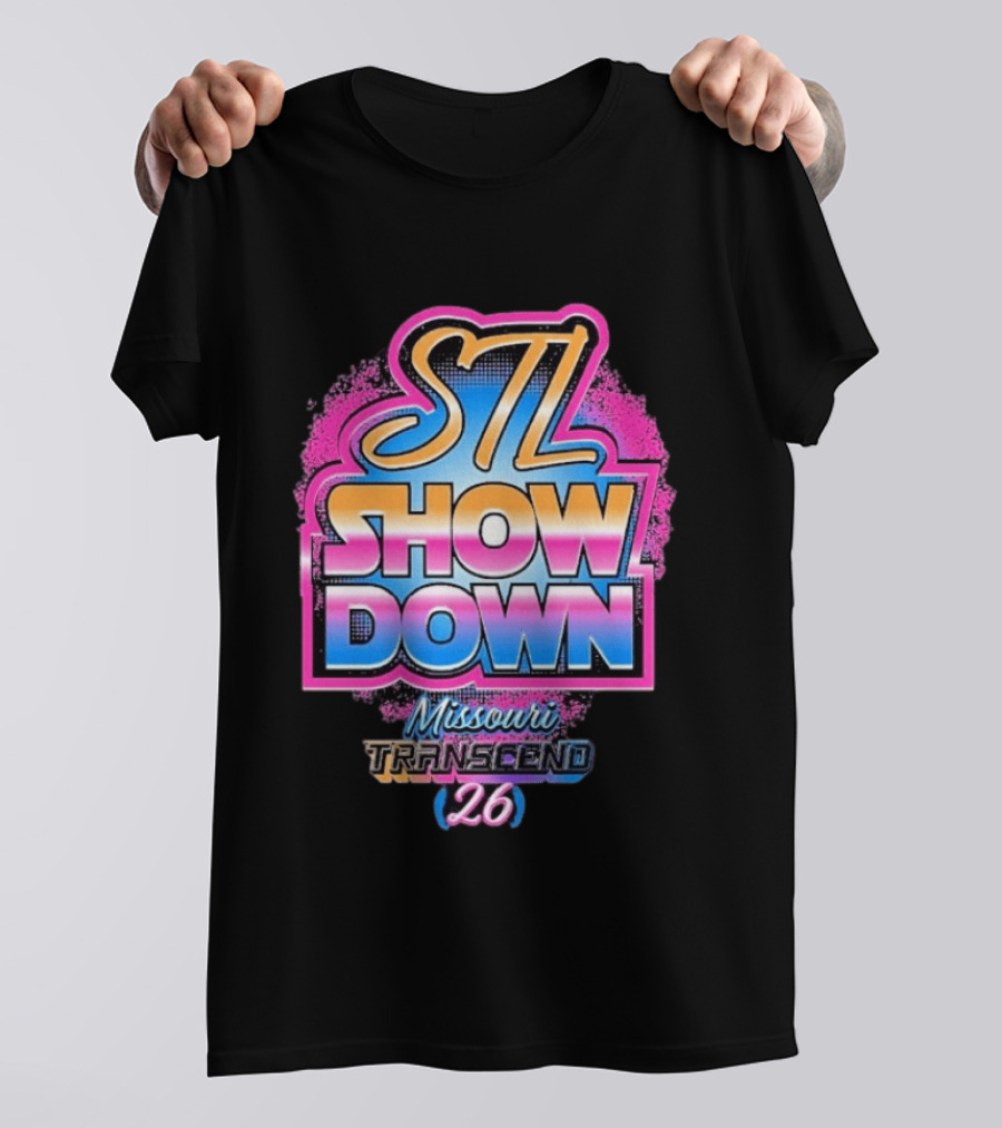 STL Showdown Missouri Transcend 26 Collinsville IL 2026 Event T-Shirt