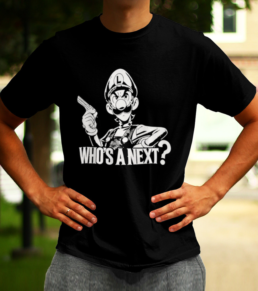 Super Luigi Who's A Next? T-Shirt